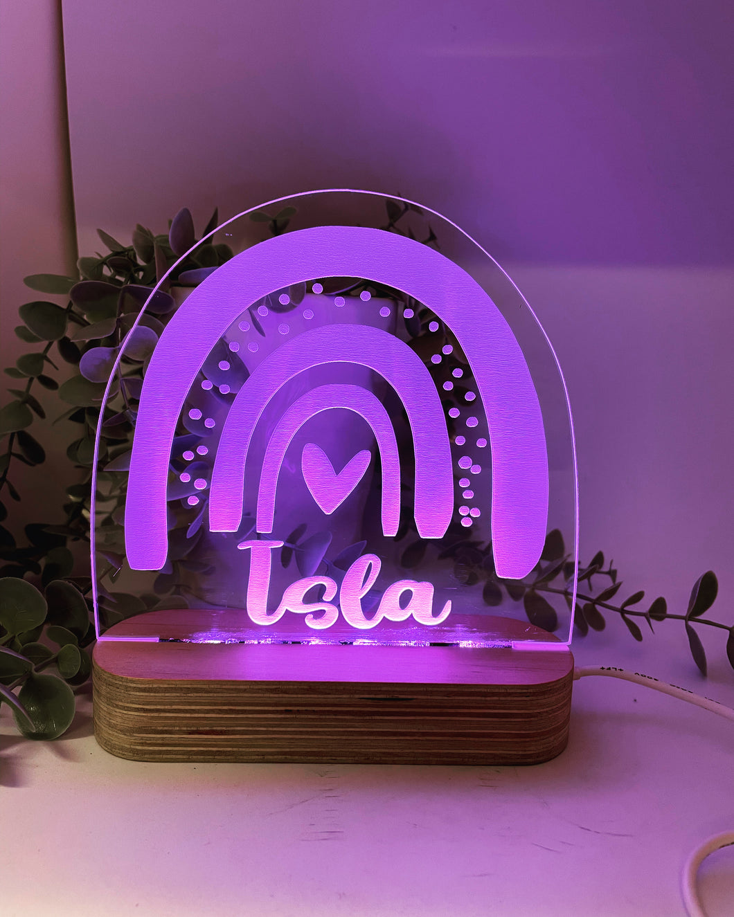LED lights for baby and toddlers rooms - B’Spoke Laser Works