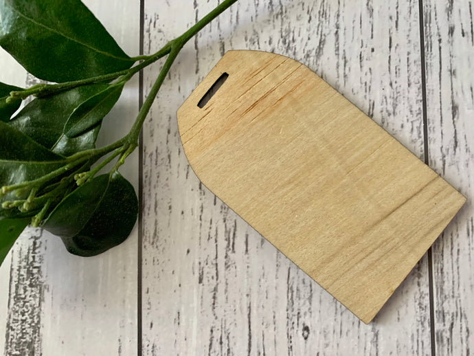 Blank Plywood Tag - B’Spoke Laser Works