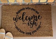 Load image into Gallery viewer, PERSNALISED  DOORMATS - B’Spoke Laser Works
