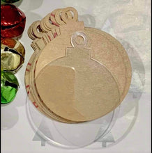 Load image into Gallery viewer, Christmas  bauble decorations - B’Spoke Laser Works
