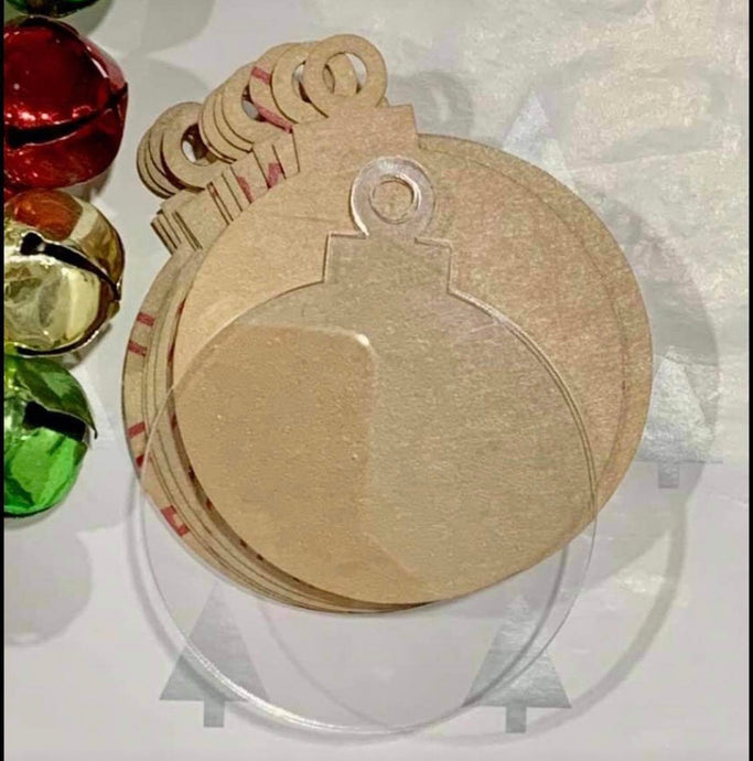 Christmas  bauble decorations - B’Spoke Laser Works