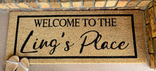 Load image into Gallery viewer, PERSNALISED  DOORMATS - B’Spoke Laser Works
