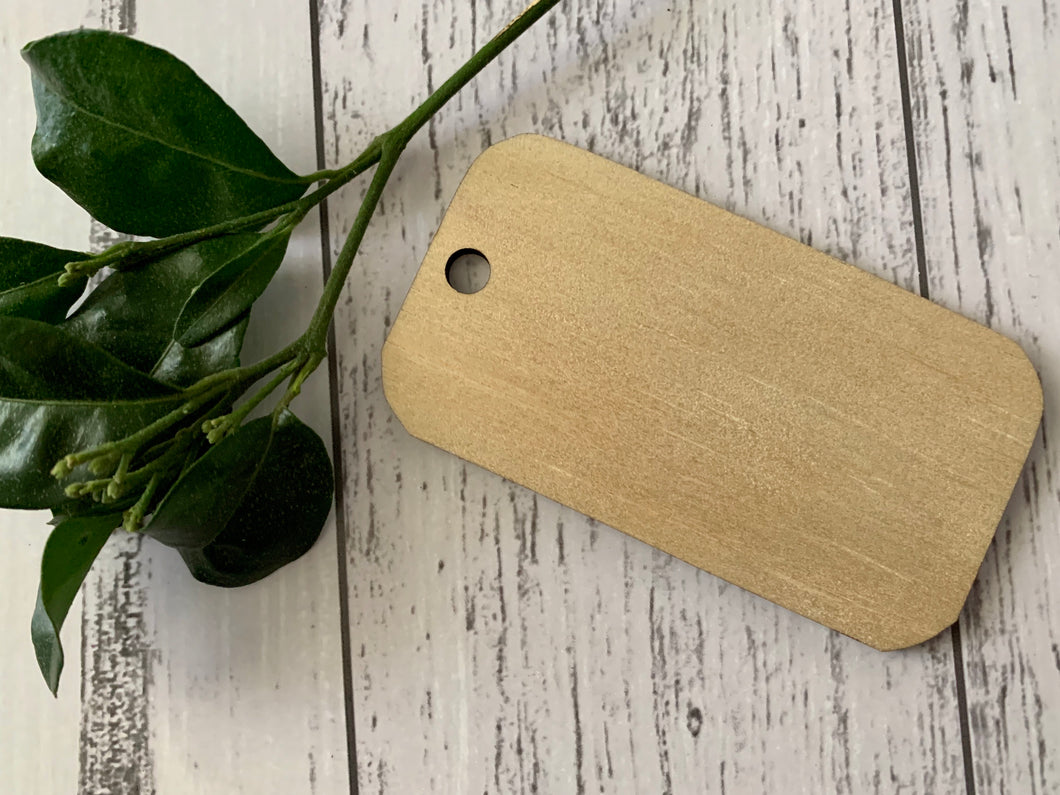Blank Plywood Tags - B’Spoke Laser Works