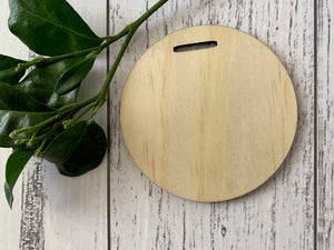 Blank  Plywood Tag - B’Spoke Laser Works