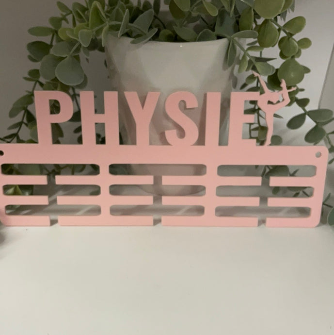 Acrylic sports medal holder - B’Spoke Laser Works